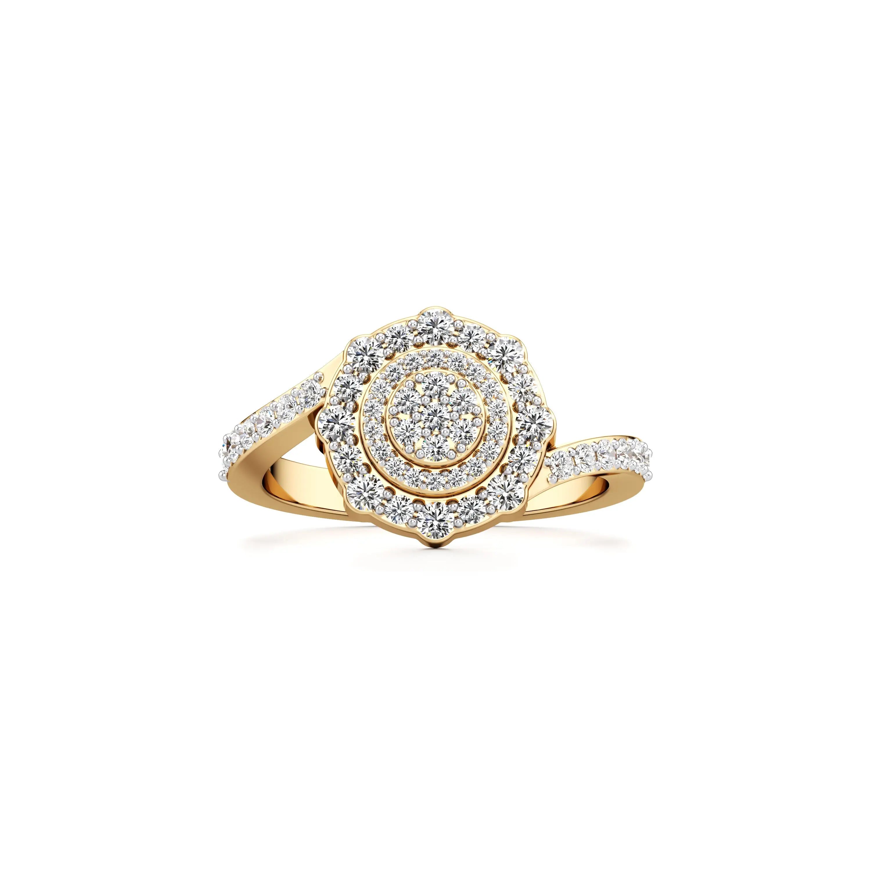 Eclipse Radiance Lab Grown Diamond Ring