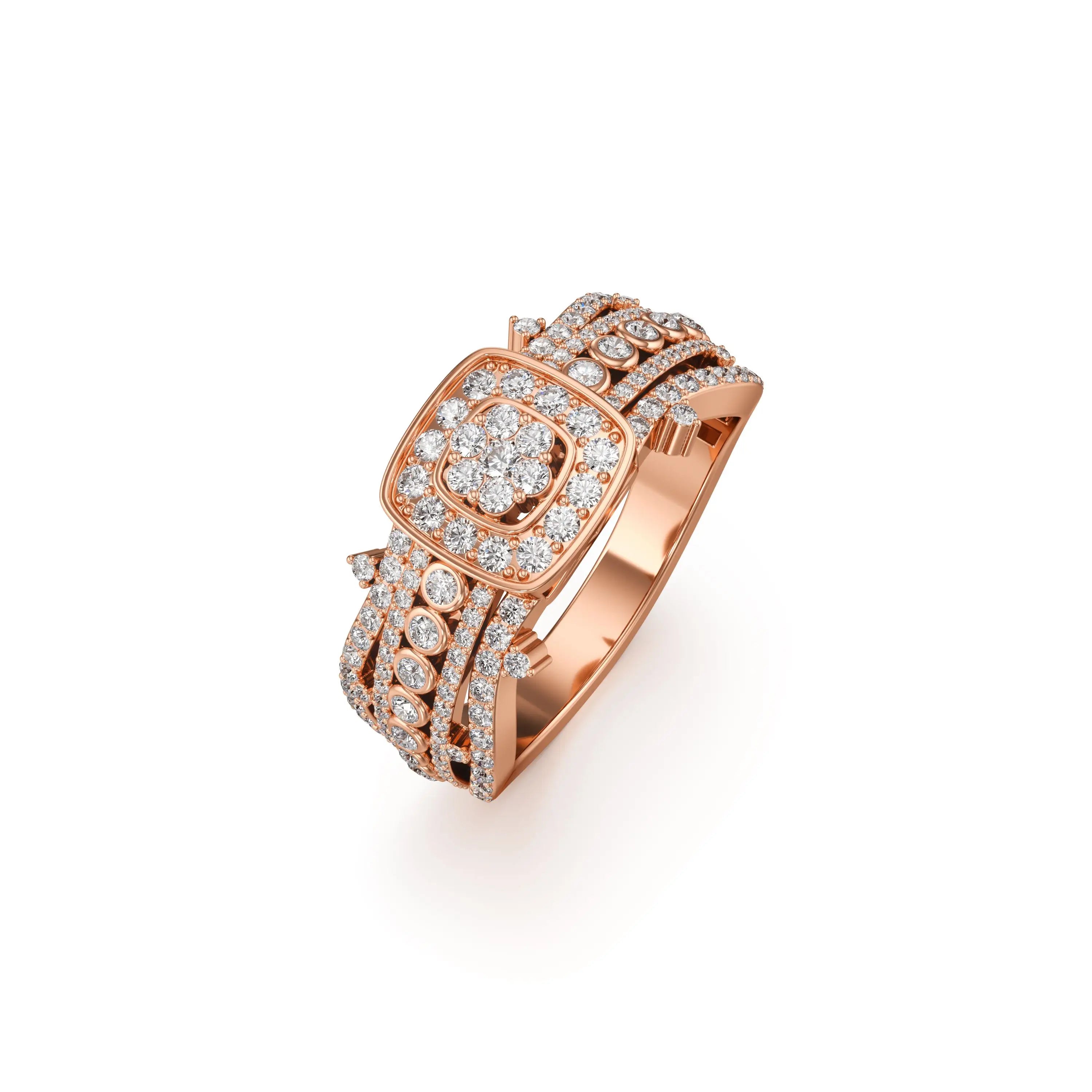 Enchanting Bling Lab Grown Diamond Ring