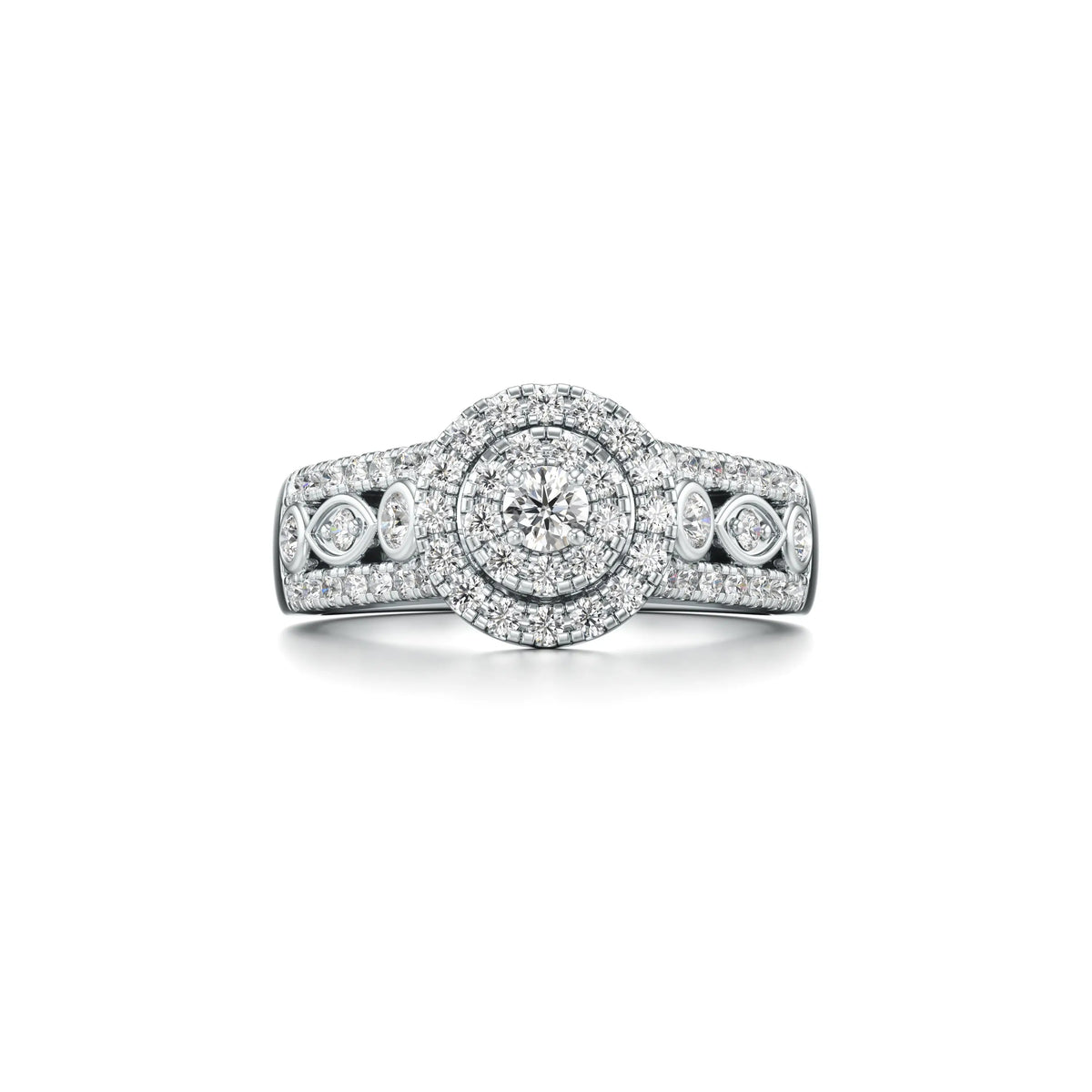 Exotic Solitaire Lab Grown Diamond Ring