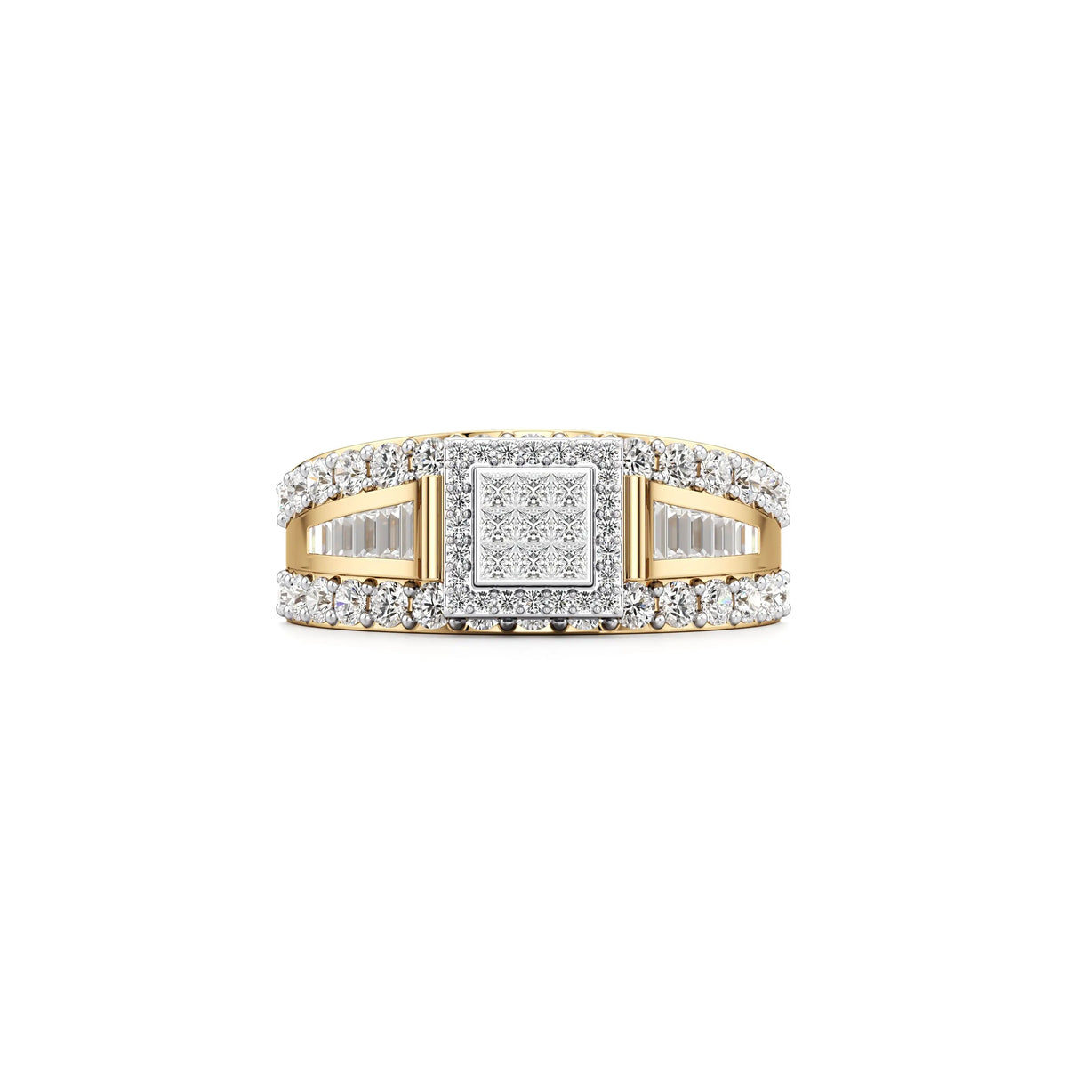 Frostfire Elegance Lab Grown Diamond Ring