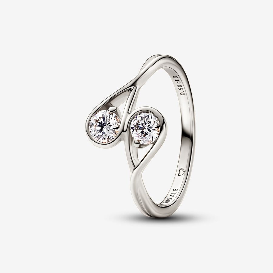 Infinite Lab-grown Diamond Double Facing Ring 0.50 carat