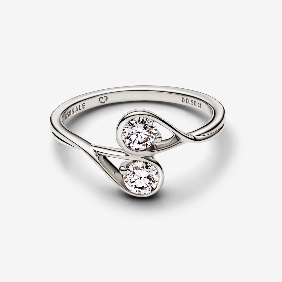 Infinite Lab-grown Diamond Double Facing Ring 0.50 carat