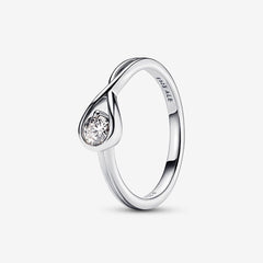 Infinite Lab-grown Diamond Ring 0.25 carat tw Sterling Silver