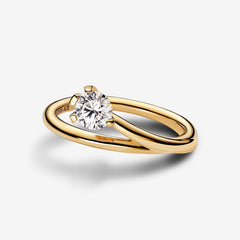 Nova Lab-grown Diamond Asymmetric Ring 0.50 carat