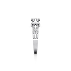 Radiant Aura Lab Grown Diamond Ring