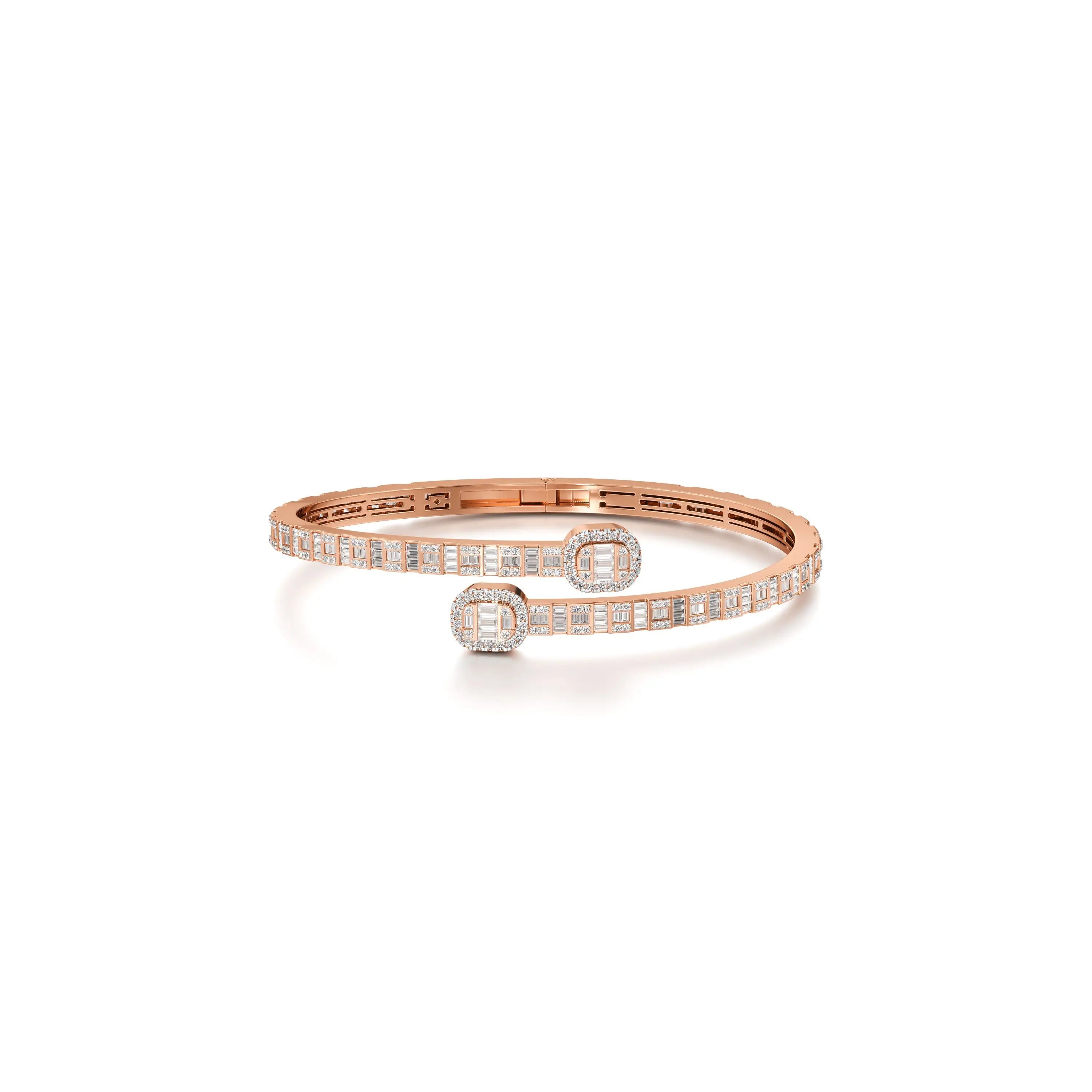 Timeless Cuff Lab Grown Diamond Bracelet