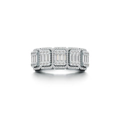 Triumphant Shimmer Lab Grown Diamond Ring