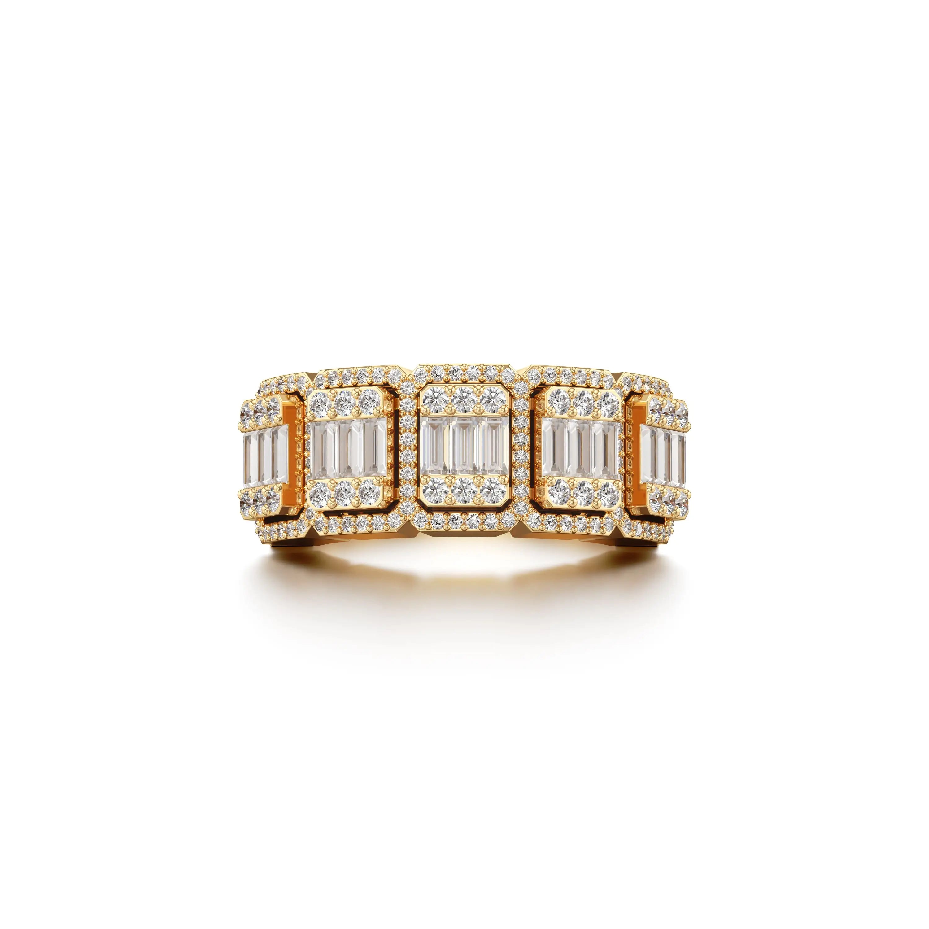 Triumphant Shimmer Lab Grown Diamond Ring