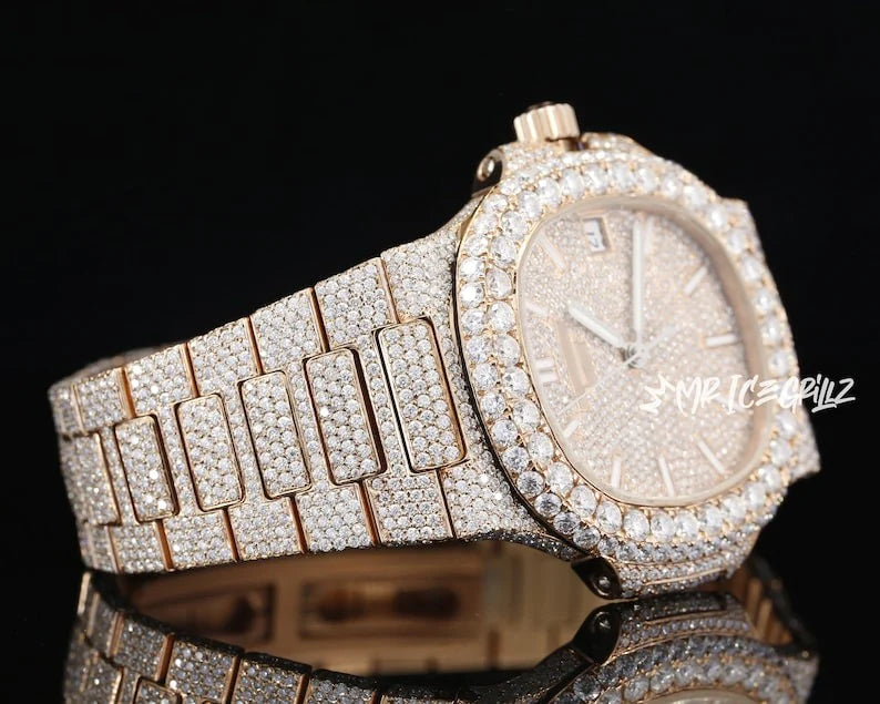 gold diamond watch