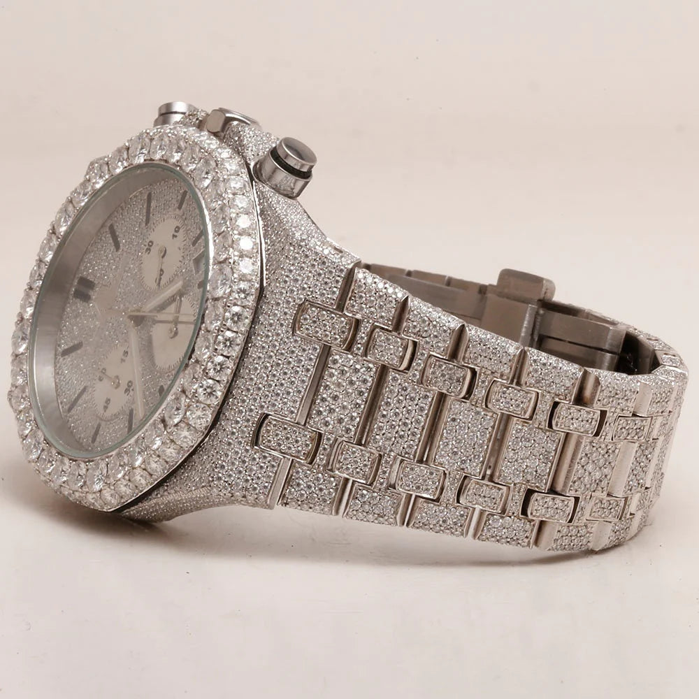 silver_dial&chain_diamond_watch